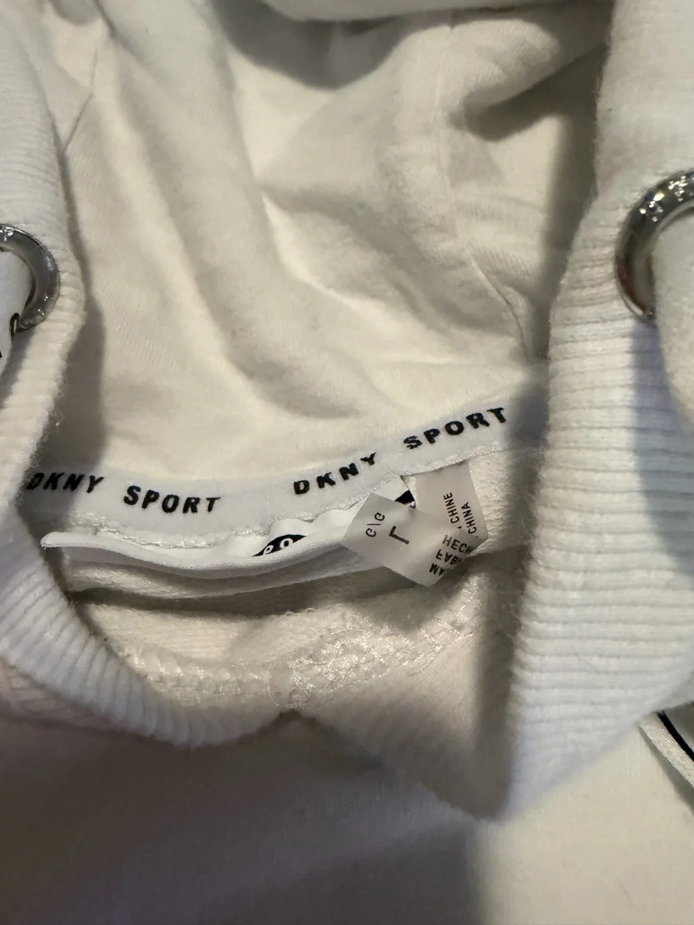 Riders by Lee Kids White Pajama Bottoms with Black Raiders Script